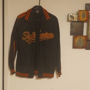 GIANTS jersey long sleeve jacket. M